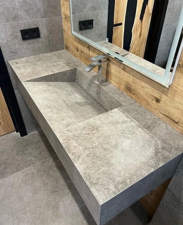 Beton & Ahşap Kontrastı