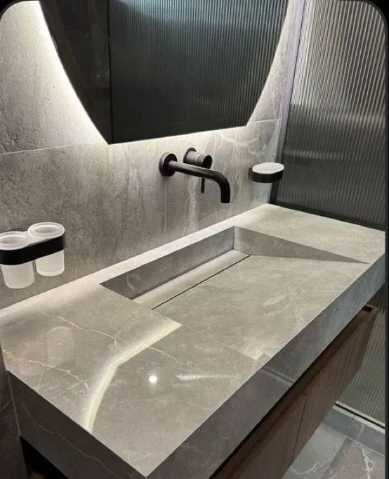 Modern Slot Giderli Gri